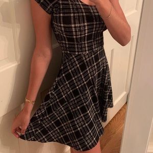 Black and white boutique dress size XS